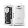 Apple İphone 15 Pro Max Kılıf Dkny Lisanslı 3d Yazılı Checkered Pattern Kapak