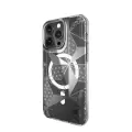 Apple İphone 15 Pro Max Kılıf Magsafe Şarj Özellikli Çift Imd Baskılı Lisanslı Switcheasy Artist-m Asanoha Kapak