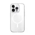 Apple İphone 15 Pro Max Kılıf Wiwu Zys-013 Magsafe Şarj Özellikli Renkli Kamera Çerçeveli Şeffaf Jelly Kapak