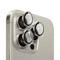 Apple İphone 15 Pro Wiwu Lg-004 Pvd Lens Guard Metal Kamera Lens Koruyucu