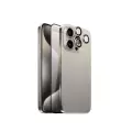 Apple İphone 15 Pro Wiwu Wi-ıp002 2in1 Temperli Cam Ahize Toz Önleyici Ekran Koruyucu Ve Kamera Lens Koruyucu Set