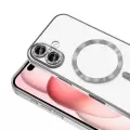 Apple İphone 16 Plus Kılıf Şeffaf Renkli Yumuşak Kamera Koruma Magsafe Şarj Kapak Demre