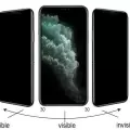 Apple İphone 16 Plus  Kolay Uygulama Aparatlı 5d Magic Privacy Glass Hayalet Cam Ekran