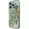 Apple İphone 16 Pro Guess Marka Lisanslı Magsafe Şarj  Flower Tonal Circle Kapak