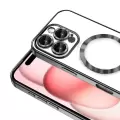 Apple İphone 16 Pro Max Kılıf Şeffaf Renkli Yumuşak Kamera Koruma Magsafe Şarj Kapak Demre