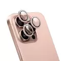 Apple İphone 16 Pro Max Wiwu Lg-006 Diamond Lens Guard Kolay Uygulama Aparatlı Kamera Lens Koruyucu