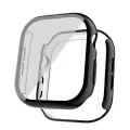 Apple Watch 10 42mm Sert Pc Kasa Electroplatink Çerçeveli Ekran Koruyucu  Watch Gard 36