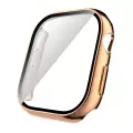 Apple Watch 10 42mm Sert Pc Kasa Electroplatink Çerçeveli Ekran Koruyucu  Watch Gard 36