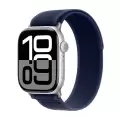 Apple Watch 10 46mm Uyumlu Kordon Trail Loop Naylon Örgü Kayış Krd-77