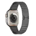 Apple Watch 2024 46mm 10 Serisi Çizgi Metal Kordon KRD-82