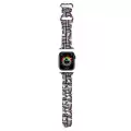 Apple Watch 40mm Hello Kitty Orjinal Lisanslı Çizgiler & Kitty Silikon Kordon