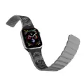 Apple Watch 40mm Kordon Youngkit Technological Magnetik Tak Çıkar Silikon Strap Kayış