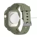 Apple Watch 42mm Wiwu Wi-wb014 Armor Series 2in1 Sert Pc Kasa Koruyuculu Silikon Kordon