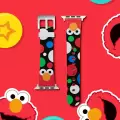 Apple Watch 46mm 10 Serisi Casebang Sesame Street Series Deri Saat Kordon