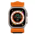 Apple Watch 44mm Lopard KRD-99 Hasır Kordon