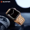 Apple Watch 46mm 10 Serisi BAND-04 Metal Sağlam Kordon