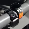 Apple Watch 7 45mm Skinarma Titon Series Hava Alabilen Delikli Silikon Kordon