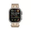 Apple Watch Ultra 49mm  KRD-107 Metal Hasır Kordon