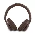 Guess Orjinal Lisanslı Pu 4g Desenli Metal Yazı Logolu Tone On Tone Kulak Üstü Bluetooth Kulaklık