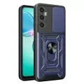 Realme C65 4g Kılıf Standlı Kamera Korumalı Sürgülü Kamera Korumalı Sürgülü Yüzüklü Vega