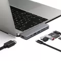 Recci Rh08 Type-c To Type-c + Sd/tf + Usb3.0 + Usb2.0 + Hdmı + Thunderbolt 3 Bağlantılı 7in2 Hub