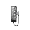 Recci Rh17 Type-c To Type-c Pd100w + Usb3.0 + Hdmı + Type-c + Rj45 Bağlantılı 6in1 Hub