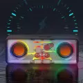 Recci Rsk-w38 Space Station Series Rgb Led Işıklı Bluetooth Hoparlör Fm Radio Özellikli