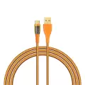 Recci Rtc-p19c Amber Series Usb-a To Type-c 6a Şeffaf Tasarım Şarj Ve Data Kablosu 1.5m