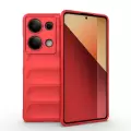 Redmi Note 13 Pro 4G Kılıf Esnek TPU Oyuklu Arka Yüzey Tasarımlı  Etnik Silikon Kapak