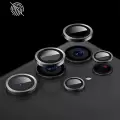 Samsung Galaxy S23 FE Lopard Lens Koruma Parlak Renkli Kamera Koruyucu CL-08 Cam Filmi