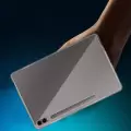 Samsung Galaxy Tab S10 Plus Kılıf Lopard Tablet Kamera Korumalı Renksiz Şeffaf Esnek Silikon Kapak Süper