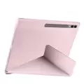 Samsung Galaxy Tab S10 Ultra Kılıf Lopard Tri Folding Kalem Bölmeli Standlı Kılıf