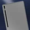 Samsung Galaxy Tab S8 Ultra SM-X900 Kılıf Lopard Tablet Kamera Korumalı Renksiz Şeffaf Esnek Silikon Kapak Süper