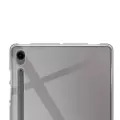 Samsung Galaxy Tab S9 FE Kılıf Lopard Tablet Kamera Korumalı Renksiz Şeffaf Esnek Silikon Kapak Süper