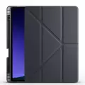 Samsung Galaxy Tab S9 FE Kılıf Lopard Tri Folding Kalem Bölmeli Standlı Kılıf