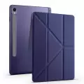 Samsung Galaxy Tab S9 FE Kılıf Lopard Tri Folding Kalem Bölmeli Standlı Kılıf