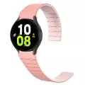 Samsung Galaxy Watch 5 44mm  KRD-111 20mm Çizgili Desenli Silikon Kordon