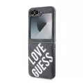 Samsung Galaxy Z Flip 6 Kılıf Guess Lisanslı Love Guess Printing Kapak