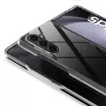 Samsung Galaxy Z Fold 5 Kılıf Saydam Droga Kapak Droga Kristal Şeffaf Sert Pc Pürüssüz