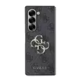 Samsung Galaxy Z Fold 6 Kılıf Guess Lisanslı Leather Metal Logo Kapak