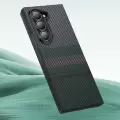 Samsung Galaxy Z Fold 6 Kılıf Karbon Fiber Tasarımlı Benks Aurora Armorair Kevlar Kapak