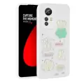Xiaomi Redmi Note 12S Kılıf Kabartma Figürlü Parlak Lopard Toys Silikon Kapak