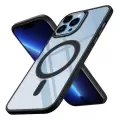 Apple iPhone 12 Pro Max Kılıf Wireless Şarj Özellikli Lopard Krom Magsafe Silikon Kapak