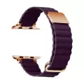 ​​​Apple Watch 38mm KRD-78 PU Deri Kordon Strap Kayış