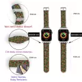 Watch Kordon 42mm 44mm 45mm 49mm Uyumlu Yılbaşı Süsleri Apple Watch Silikon Saat Kayışı