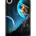 Apple iPhone X - XS Uyumlu Kılıf Opus 06 Yeryüzü Gökyüzü Planets Koruyucu Kapak Light
