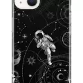 Apple iPhone 13 Mini Uyumlu Kılıf Opus 13 Astronaut on The Moon  Case Kapak Spring