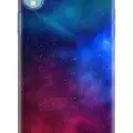 Apple iPhone XR Uyumlu Kılıf Opus 05 Colorful Space Yıldızlar Koruma Kılıfı Gold