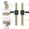 Apple Watch Kordon 42mm 44mm 45mm 49mm Uyumlu Tukan Kuşu Apple Watch Silikon Saat Kayışı