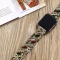 Apple Watch Kordon 2 3 4 5 6 7 8 Se 42 44 45 49mm Almanya Evler Desen Kordon Kayış Bileklik Silikon
